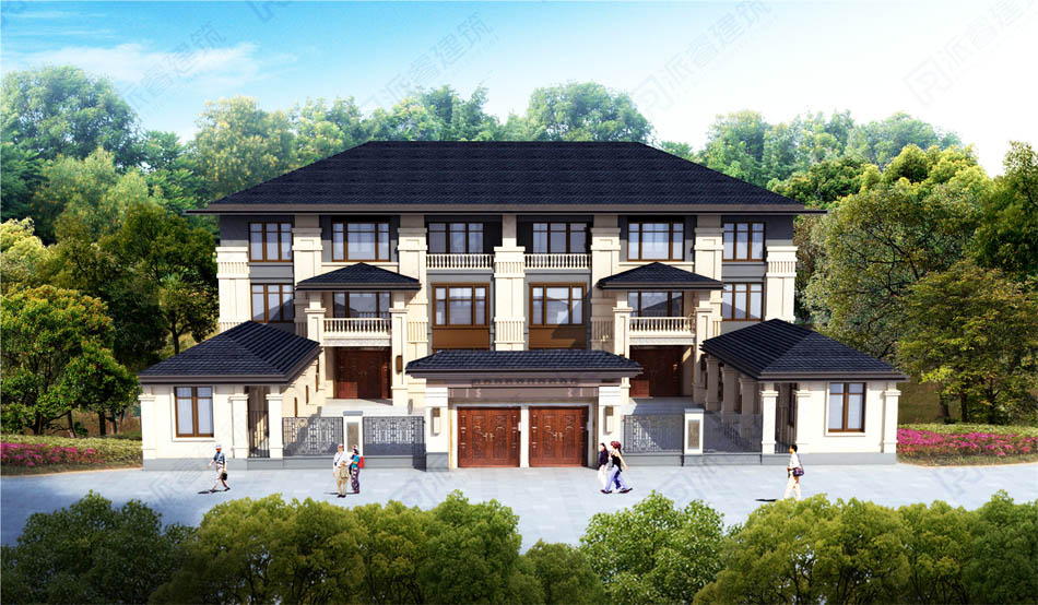 农村自建房效果图大全—派睿建筑设计官网
