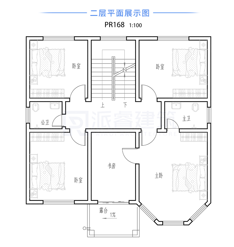 农村自建房设计图二层pr168(3.jpg