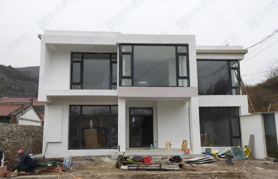 北京郊区-现代农村房屋设计图二层别墅图片,一个令人心驰向往的住宅空间