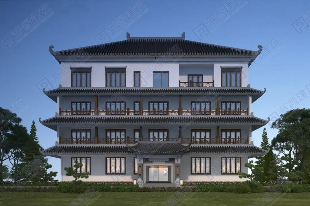 仿古中式别墅设计图纸.jpg