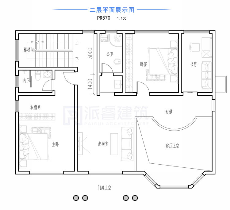 农村四层豪华复式别墅设计图纸及效果图.jpg