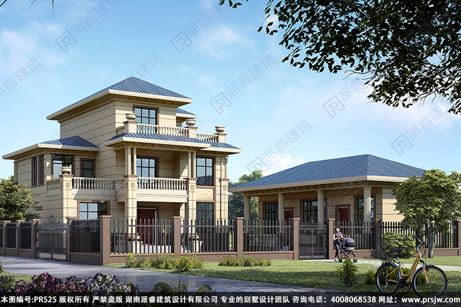 农村自建别墅带院子设计图片三层pr525(1).jpg