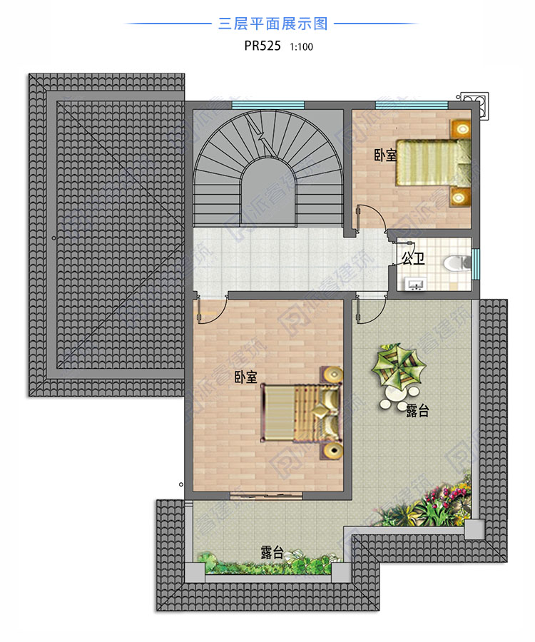 新农村自建房设计图三层pr525(5).jpg