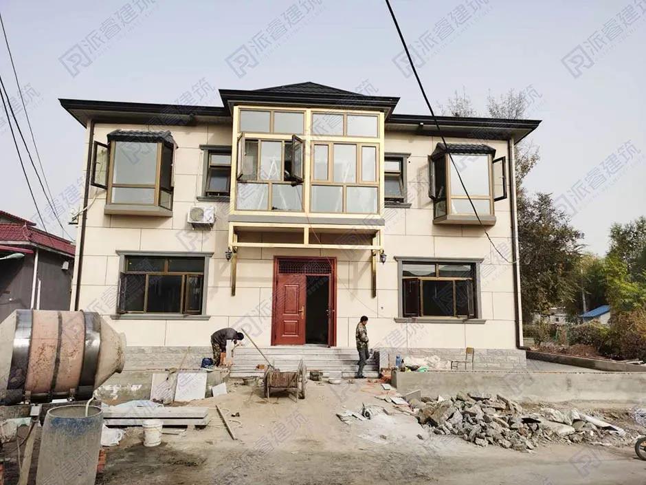 北京谷先生与派睿建筑成功签约，施工回访|北京农村自建别墅设计