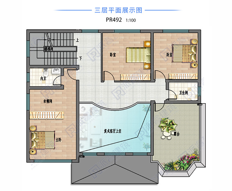 农村自建房三层别墅设计图纸pr492(4).jpg