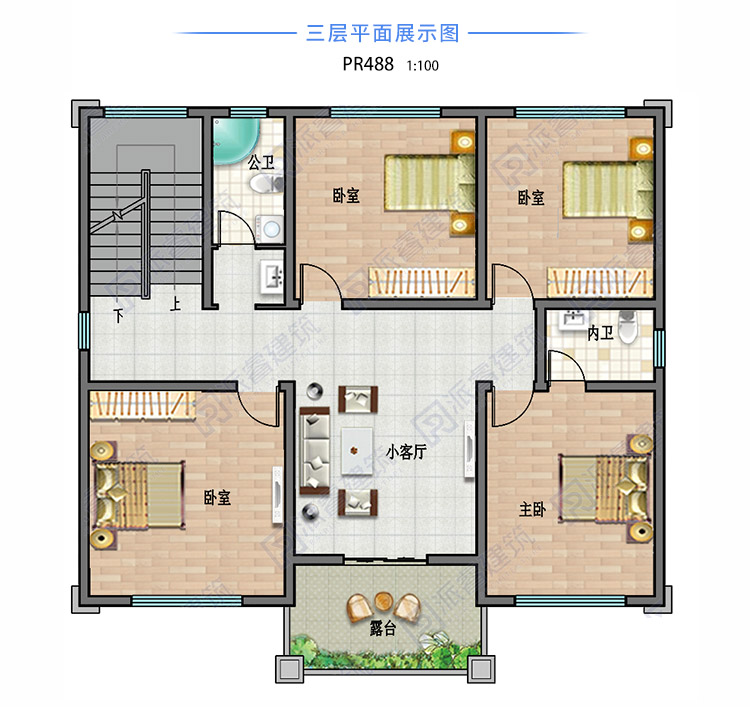农村自建房屋设计户型图三层.jpg