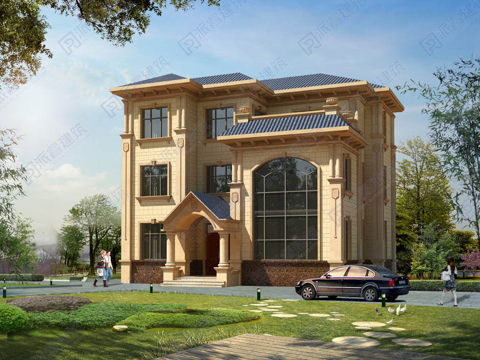 农村自建房建筑图纸三层复式带露台,正南北通透,不可多得的好户型-PR150