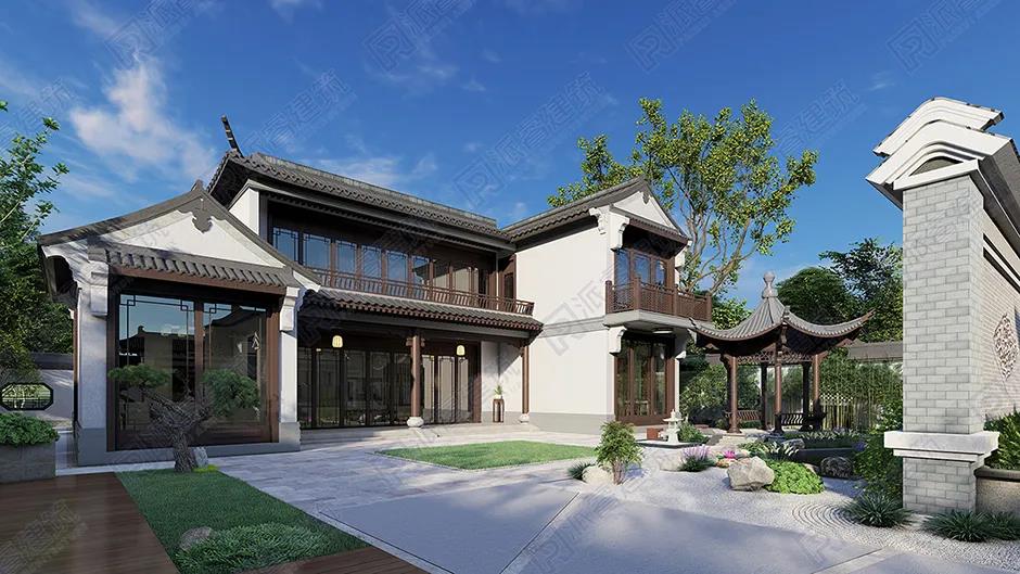 匠造｜湖南李先生建楚风雅苑，一方围合下，藏天地之景~