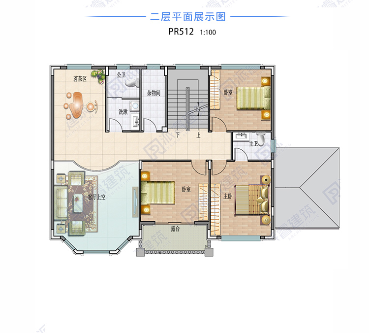 农村二层别墅设计图纸及效果图大全pr512(3).jpg