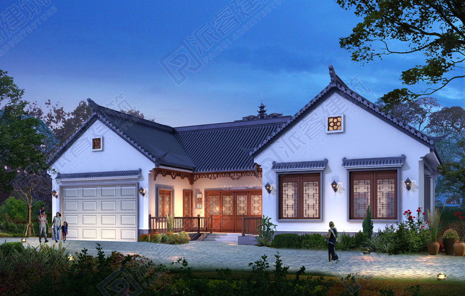 自建中式别墅设计图一层.jpg