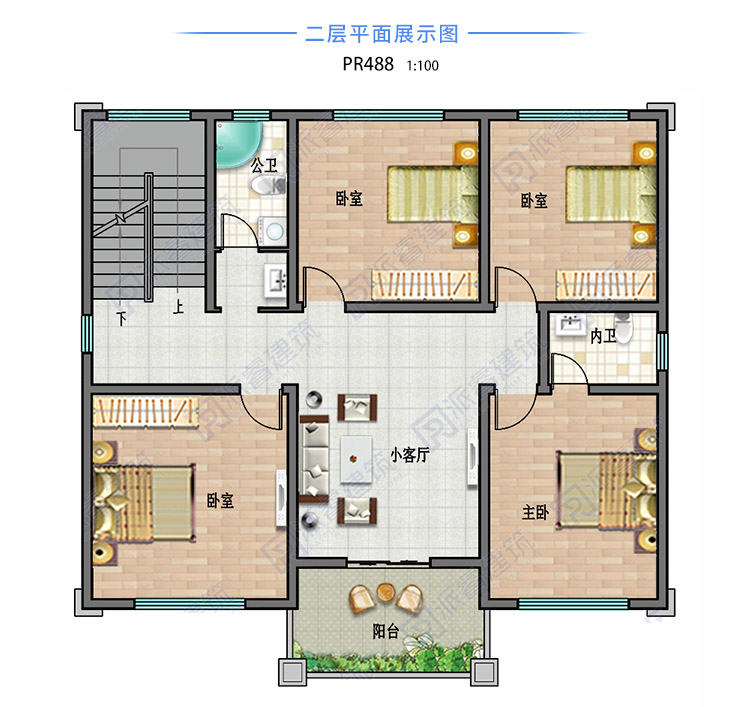 农村自建房屋设计户型图二层.jpg