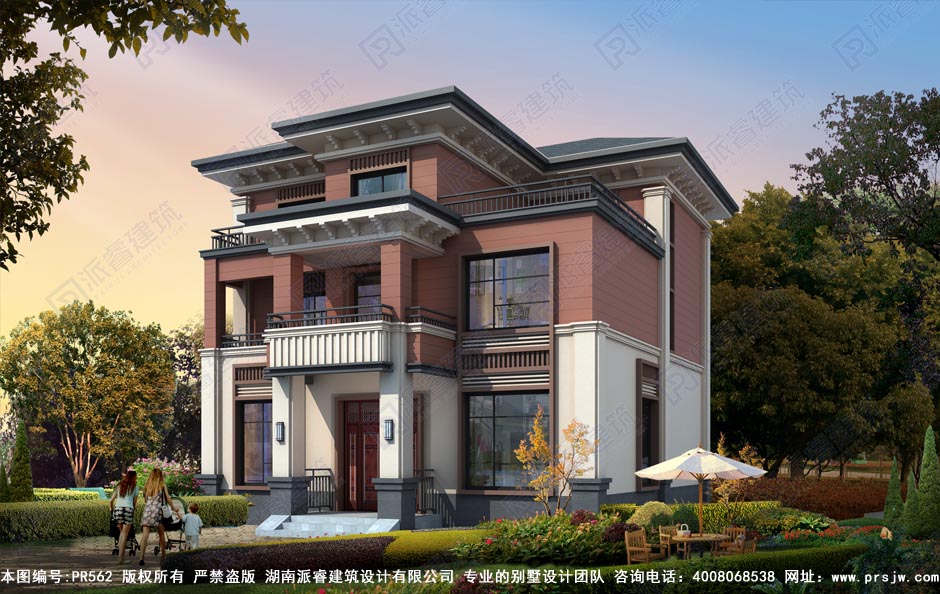 农村自建房设计图三层别墅效果图.jpg