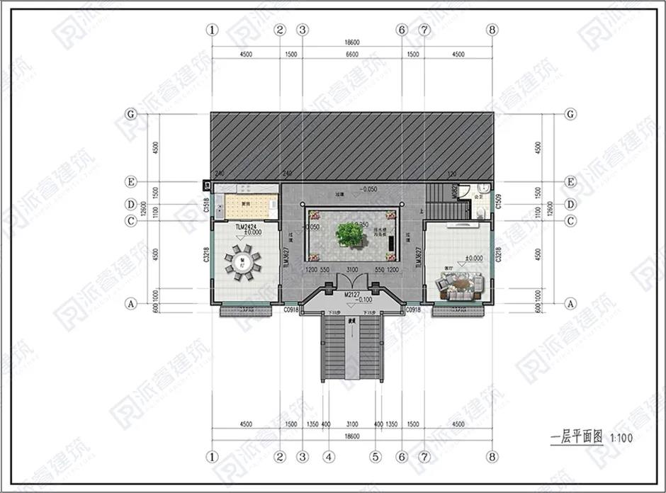 自建中式四合院平面图1.jpg