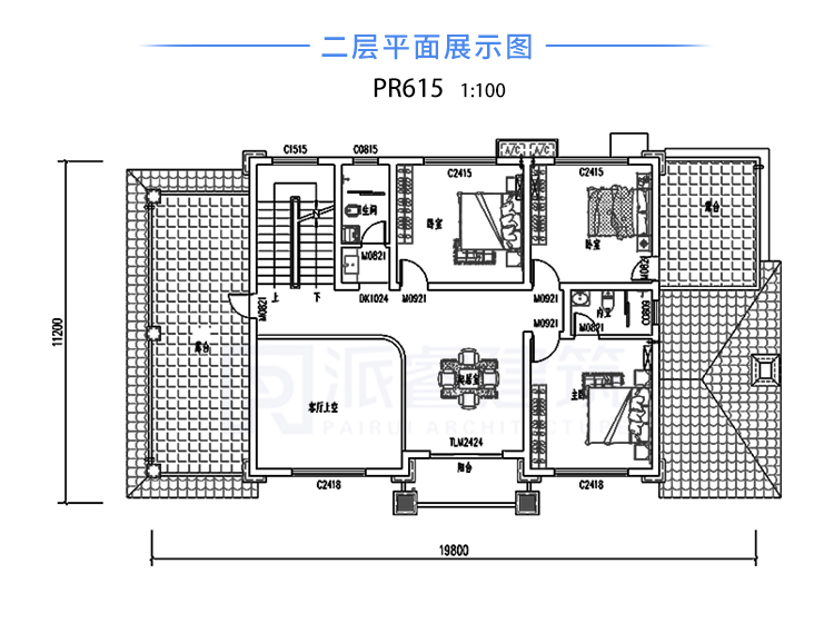 开间19米三层新中式别墅，家里建一栋，彰显尊贵气息，尽享豪宅体验-PR615